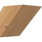 Ekena Millwork 5 1/2"W x 6"D x 6"H Traditional Smooth Knee Brace, Western Red Cedar BRC06X06X06TRA00SWR - alternate 1